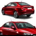 Fiat Egea Sd 2015 Üzeri Krom Bagaj Çıtası