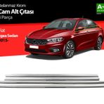 Fiat Egea SD Krom Cam Çıtası 4 Prç. 2015 Üzeri