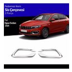 Fiat Egea Sis Farı Çerçevesi Kromu Nikelajı 2020-2021 Sonrası
