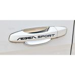 Fiat Egea Sport Kapı Kolu Ve Jant Sticker Seti 8 Adet