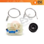 Fiat Egea Tipo Mk2 356 357 2015-On 4/5 Kapı İçin Elektrikli Sağ Arka Kapı Cam Kriko Tamir Seti