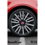 Fiat Egea Urban 15 İnç Jant Kapağı 4 Adet Siyah Gri C118 Rand