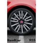 Fiat Egea Urban 15'' Inç Jant Kapağı (4 Adet) Siyah Gri C118