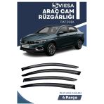 Fıat Egea Uyumlu Oto Camlara Özel Ölçü Cam Rüzgarlığı Rüzgarlık