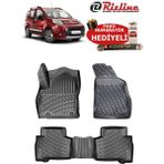 Fiat Fiorino 2007-2020 Arası Havuzlu Paspas - Siyah