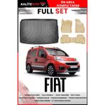 Fiat Fiorino 2008 Model 4d Bagaj ve Pro Serisi Havuzlu Bej Paspas Takımı - Siyah