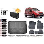 Fiat Fiorino 2008 Model Bagaj Havuzu+4d Araca Özel Havuzlu Paspas Takımıı Rice - Siyah