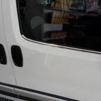 Fiat Fiorino 2008 Sonrası 2 Parça Paslanmaz Çelik Cam Çıtası