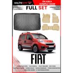Fiat Fiorino 2011 Model 4d Bagaj ve Pro Serisi Havuzlu Bej Paspas Takımı - Siyah