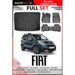 Fiat Fiorino 2021 Model 4d Bagaj ve Pro Serisi Havuzlu Paspas Takımı - Siyah