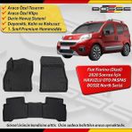 Fiat Fiorino Dizel Paspas Araca Özel 2020 ve Sonrası Derin Havuzlu Bosse North Serisi - Siyah