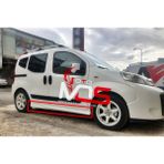 Fiat Fiorino Gt Marşpiyel Sağ Sol Takım Fiberglass Boyasız