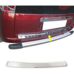 Fiat Fiorino Krom Arka Tampon Üzeri Koruma 2008 ve Üzeri Paslanmaz Çelik