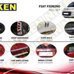 Fiat fiorino krom nikelaj kaplama seti komple