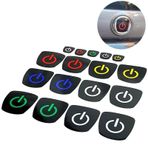 Fiat Fiorino Logo Içi Power Buton Sticker 3 Lü Set
