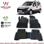 Fiat Fiorino Paspas 2007-2020 Arası 3d Havuzlu Wöller Paspas