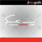 Fiat Fıorıno Sports Mind Oto Sticker