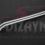 Fiat Fiorino Uyumlu Krom Sürgülü Kapı Çıtası 2 Parça 2008 Üzeri