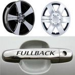 Fiat Fullback Kapı Kolu Jant Sticker Yapıştırma 8 Ad