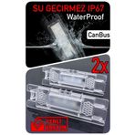 Fıat Grande Punto Hatchback 2005-2018 Canbus LED Plaka Aydınlatma Ledi Lambası LED Edıtıon
