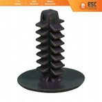 Fiat için 10 Adet Plastik Klips Gri 712113631
