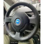 Fiat İdea Araca Özgü Dikmeli Direksiyon Nokta Karbon Krem İp