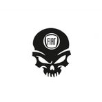 Fiat Kuru Kafa Araba Sticker Yapıştırma