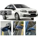 Fiat Linea (2007-2015) İcin Batman Yarasa Ayna Kapagi (Parlak Siyah)