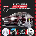 Fiat Linea 2007-2017 Kısa Far Uyumlu Şimşek Etkili LED Xenon Performance Series H7 - Beyaz
