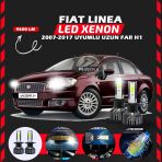 Fiat Linea 2007-2017 Uzun Far Uyumlu Şimşek Etkili Led Xenon Pro Series H1