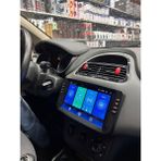 Fiat Linea Android Multimedya Sistemi 4-64 Cadence (2013-2017)+ Dört Bölge 360 Derece Kamera Sistemi Hediye - Dark Black