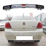 Fiat Linea Difüzör Arka Tampon Eki 4 Egzoz Çıkışlı