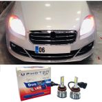 Fiat Linea Led Xenon Sis Farı Ampulü H1 Duo Yeni Seri Beyaz