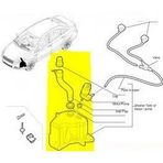 Fiat Linea Silecek Su Deposu (2007-2017) 51834926 1.4, 1.6 Jtd, 1.3 Jtd