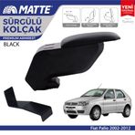 Fiat Palio 2002 2012 Çelik Ayaklı Siyah Kol Dayama Kolçağı