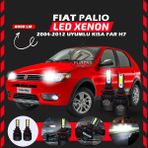 Fiat Palio 2004-2012 Kısa Far Uyumlu Şimşek Etkili Led Xenon Light Series H7