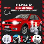 Fiat Palio 2004-2012 Kısa Far Uyumlu Şimşek Etkili Led Xenon Performance Series H7