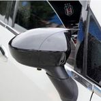 Fiat Punto Evo 2009-2018 Batman Yarasa Ayna Kapağı Piano Black Abs Plastik