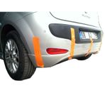 Fiat Punto Evo (2010 Sonrası) Arka Tampon Eki - Difüzör (plastik)