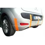 Fiat Punto Evo İcin (2010 Sonrasi) Arka Tampon Eki - Difuzor (Plastik)