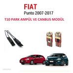 FİAT PUNTO T10 PLAKA LED LAMBASI VE CANBUS MODÜLÜ