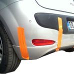 Fiat Punto Uyumlu Evo (2010 Sonrası) Arka Tampon Eki - Difüzör (Plastik)