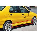 Fiat Siena Marşpiyel Sağ Sol Takım Fiberglass Boyasız