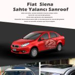 Fiat Siena Parlak Siyah Yalanci Cakma Sahte Sunroof