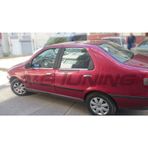 Fiat Siena Takımı Paslanmaz Çelik 4 Parça Krom Cam Çıtası