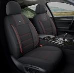 Fiat Tempra Hatchback Aracınıza Uyum Sağlayan Oto Koltuk Kılıfı Tam Takım - Violet Kırmızı