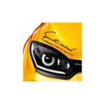 Fiat Tipo Sports Mind Far Üstü Oto Sticker