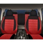 Fiat / Tofaş Tipo Uyumlu Kırmızı Oto Koltuk Kılıfı (Tam Takım Ön Arka Araç Koltuk Kılıfı)