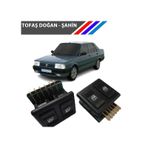 Fiat Tofaş Uyumlu Doğan Şahin Cam Açma Düğmesi Çiftli