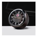 FIAT Torpido Üstü Markalı Retro Saat Reflektörlü Akrep&Yelkovan